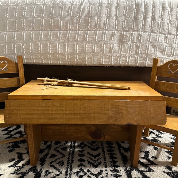 1991 American Girl Doll Molly McIntire with Custom Handmade Doll Table - Picture 11 of 16